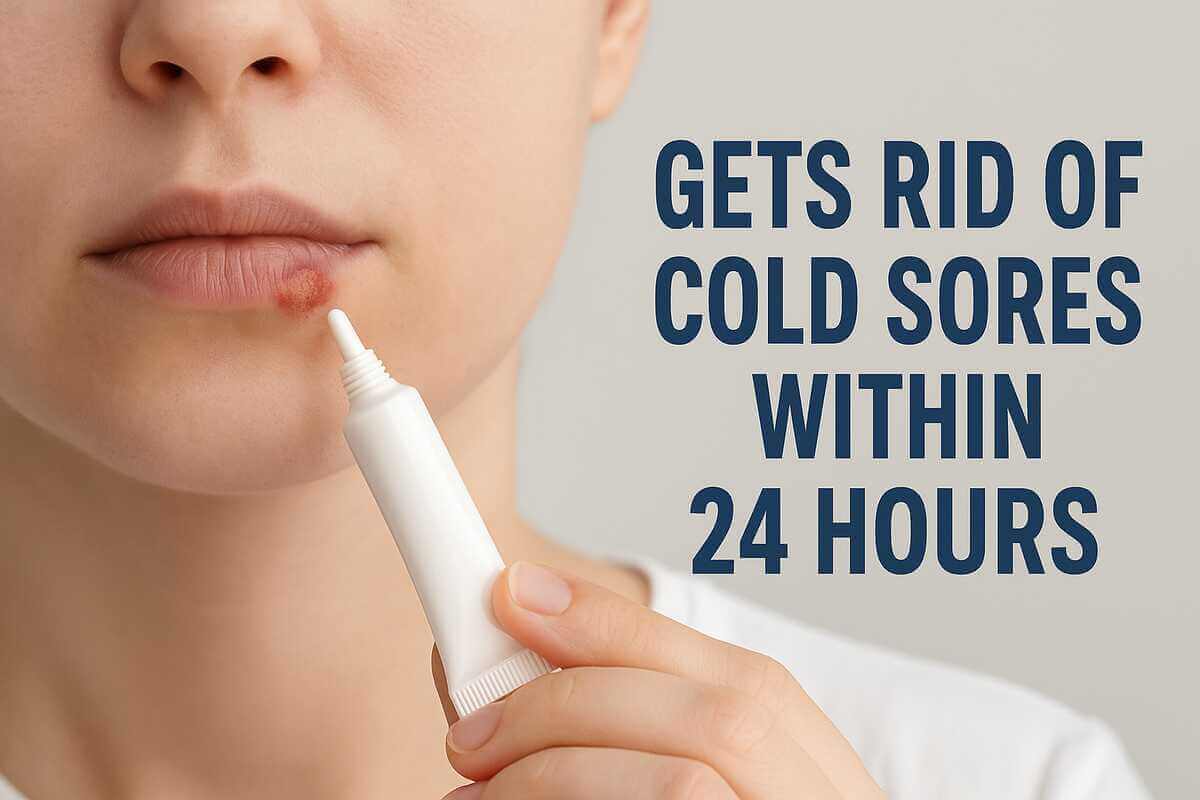 how to get rid of a cold sore in 24 hours