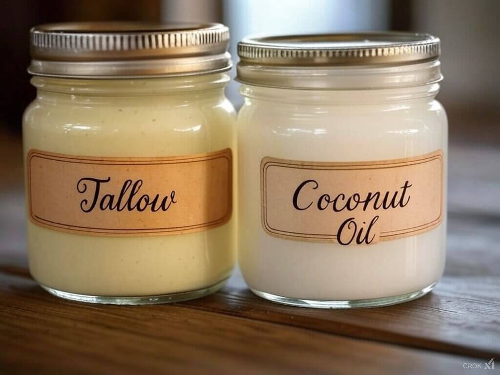 Tallow vs coconut oil featured image