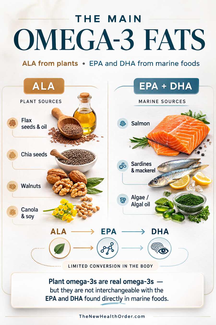 Omega 3 infographic
